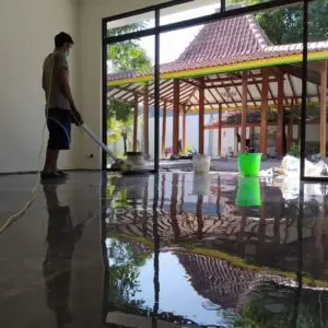 Desain dan Pemasangan Marmer untuk Galeri 3 Foto Poles Lantai Marmer