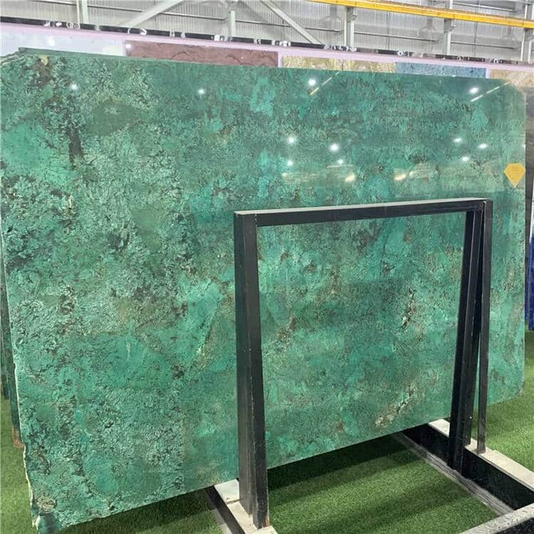 Jarang Diketahui, Inilah Warna Granit Lantai yang Eksklusif dan Mewah 8 Granit berwarna hijau, Sumber: indonesian.alibaba.com