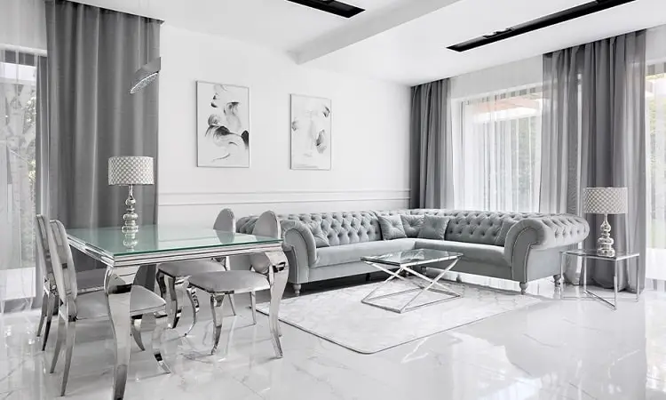 Mengenal berbagai jenis marmer putih, Sumber: designcafe.com