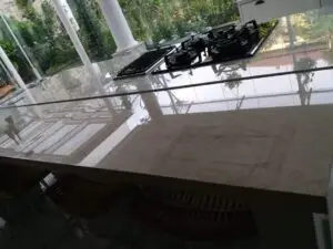Perbaikan Meja Marmer Rusak Atau Patah 3 Foto cara potong marmer untuk meja dapur