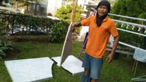 Foto Perbaikan Marmer