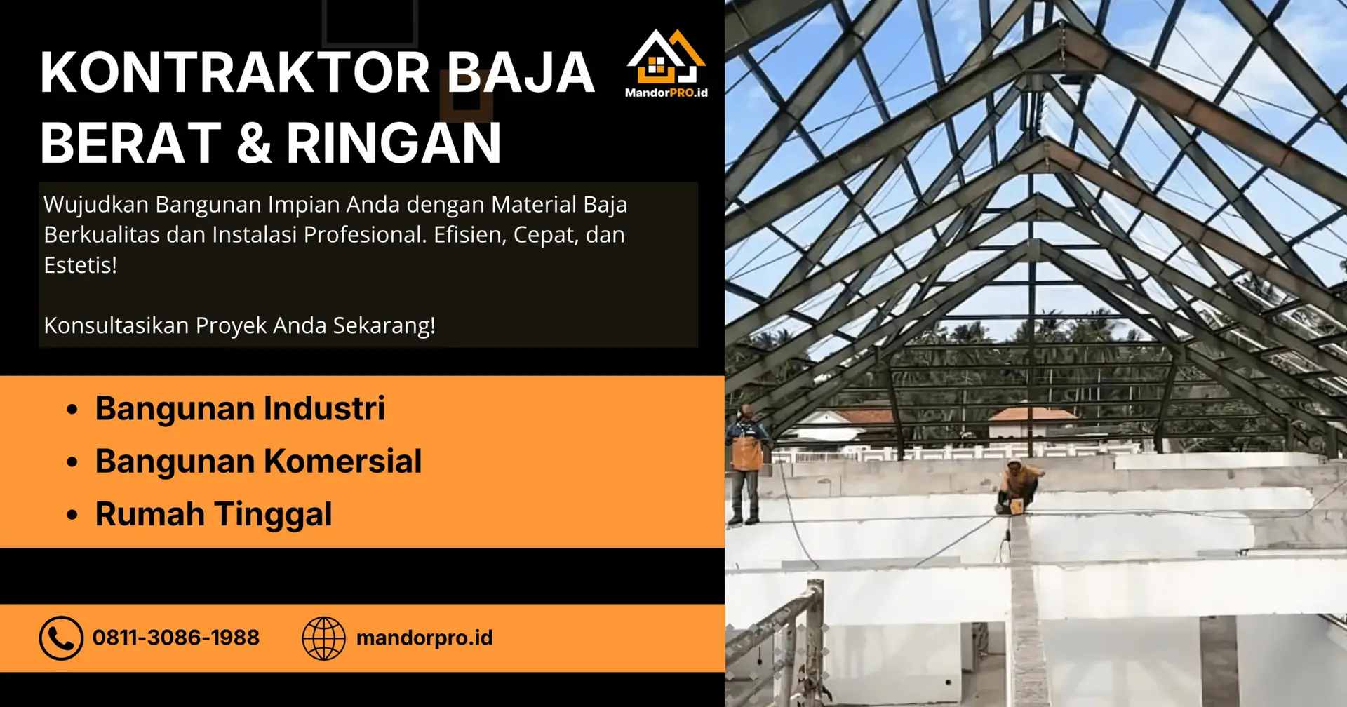 Harga Baja per Kg Berdasarkan Jenisnya 3 kontraktor baja berat dan ringan