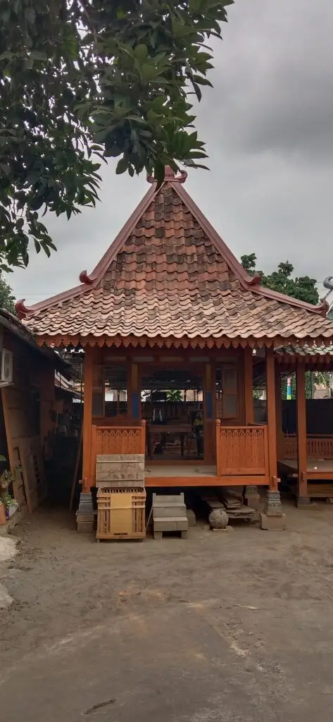 foto jasa pembuatan gazebo kayu