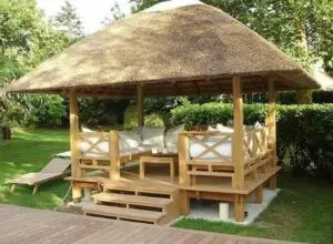 Ilustrasi Jasa pembuatan gazebo kayu