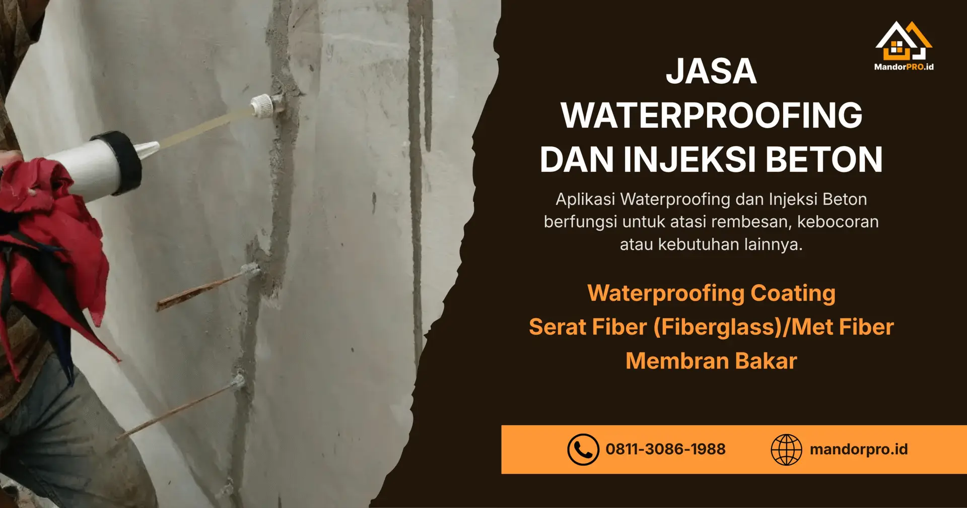 jasa waterproofing dan injeksi beton