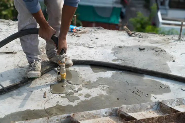 Foto jenis grouting beton