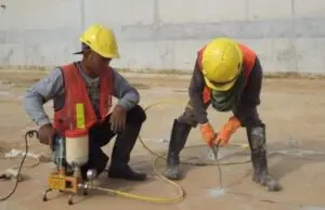 Ilustrasi jenis grouting beton