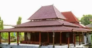 Ilustrasi rumah limasan