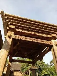 Gambar soko kayu jati