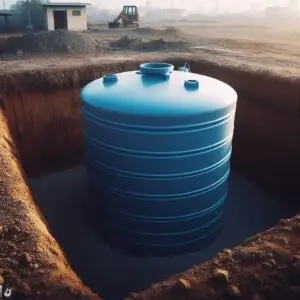 Jasa Pembuatan Tangki Air Fiberglass 2 Gambar ground water tank
