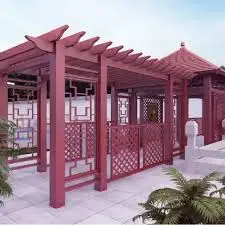Inspirasi Pergola Kayu untuk Bisnis Luar Ruangan 5 Ilustrasi Pergola kayu