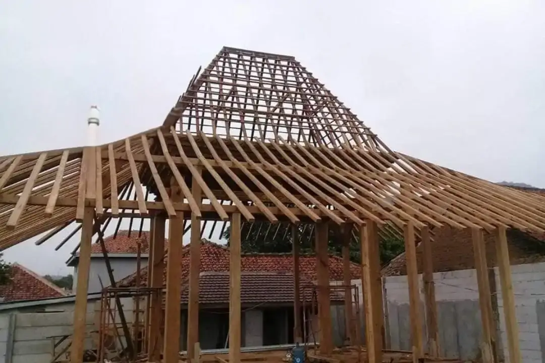 proses pengerjaan limasan