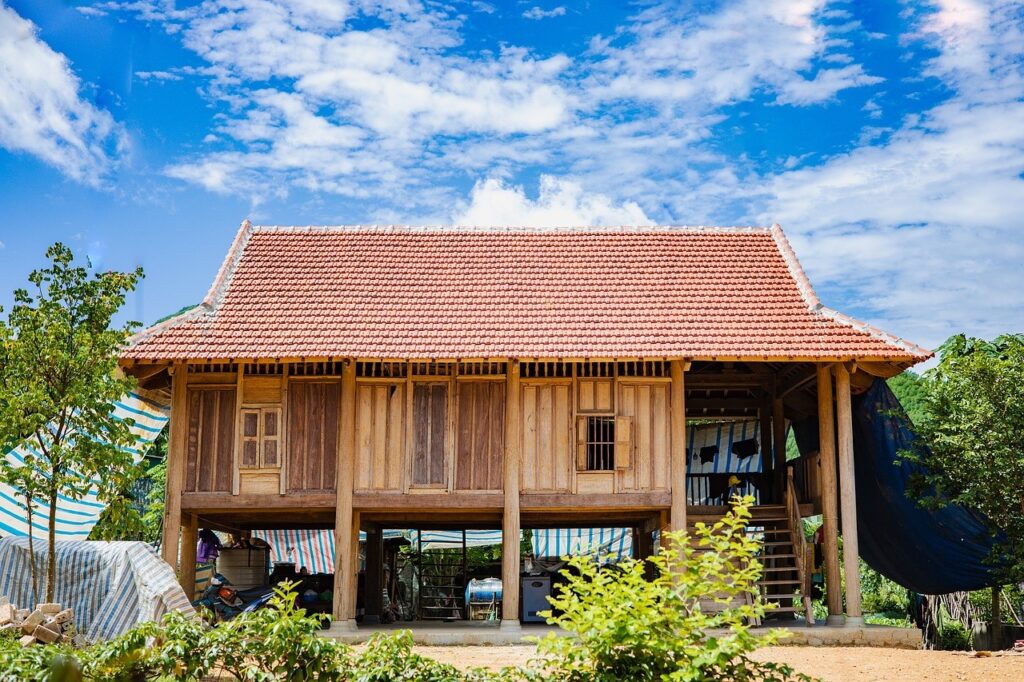 Gambar rumah panggung untuk rest area