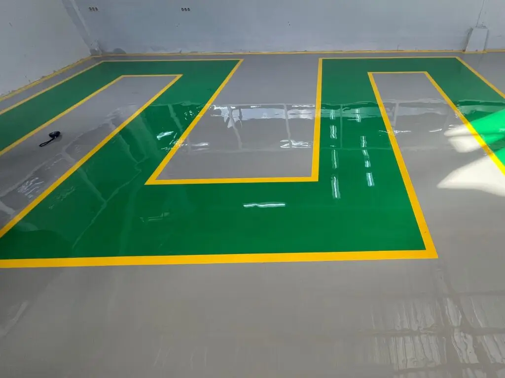 Hasil Aplikasi Epoxy Lantai Keramik