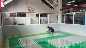 Proses Epoxy Lantai Keramik