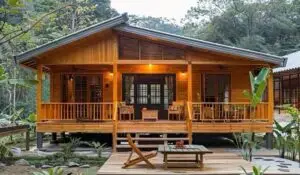 Foto kekurangan rumah kayu