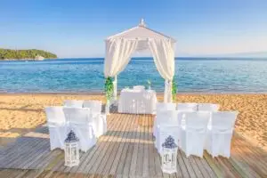 Foto gazebo pernikahan