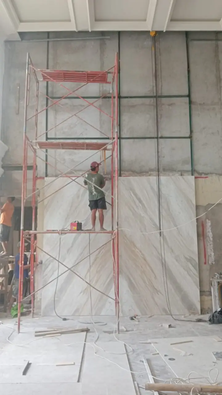 Pasang Dinding Marmer