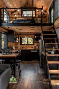 Rumah Kayu dengan Mezanin 3 Foto rumah kayu mezanin