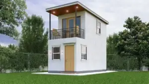  ilustrasi solusi rumah di lahan sempit