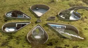 Rumah Bawah Tanah: Inspirasi Hunian yang Unik dan Menakjubkan 3 ilustrasi rumah bawah tanah hunian unik