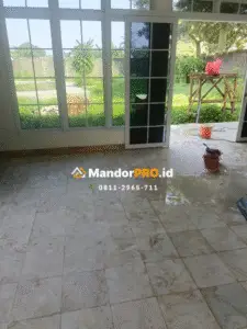 Foto poles lantai marmer Bogor