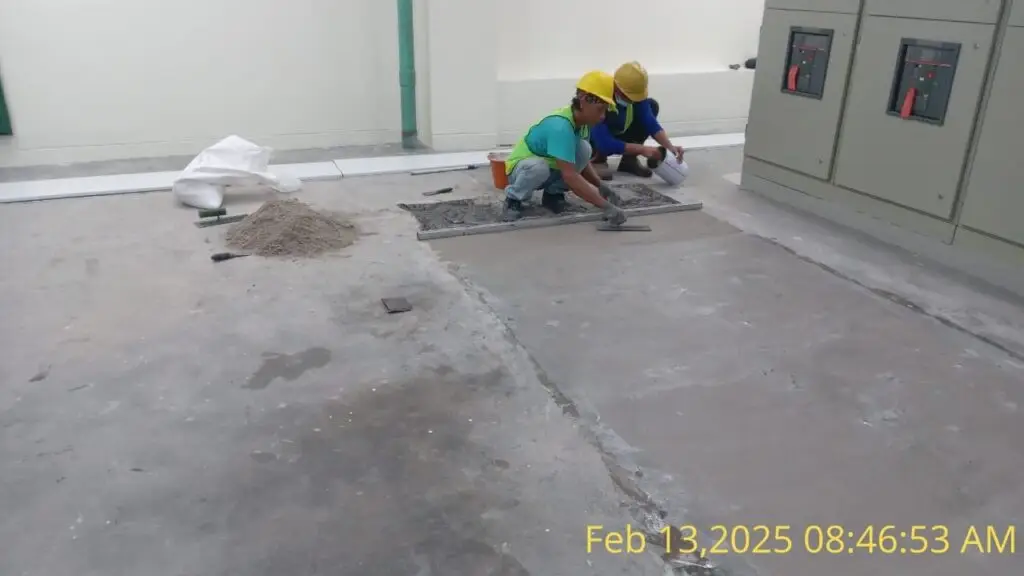 Leveling Lantai Foto Proyek Epoxy di WTC Jakarta Land