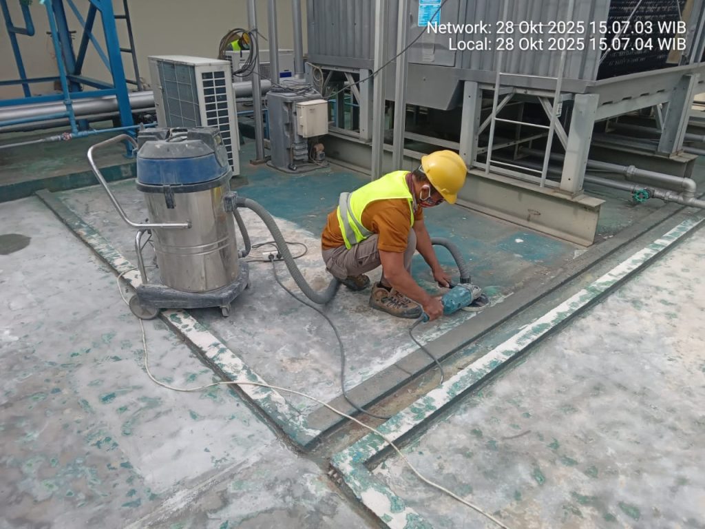 Grinding Roof Top Area Terbuka