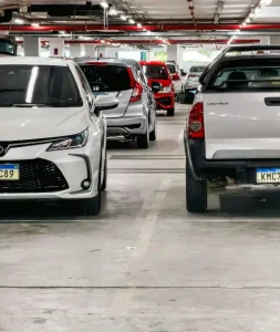 Debu pada lantai beton