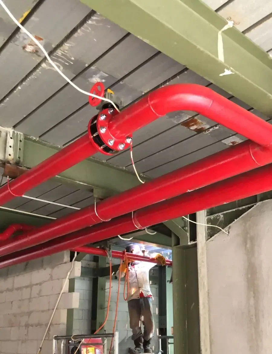 Instalasi hydrant main line