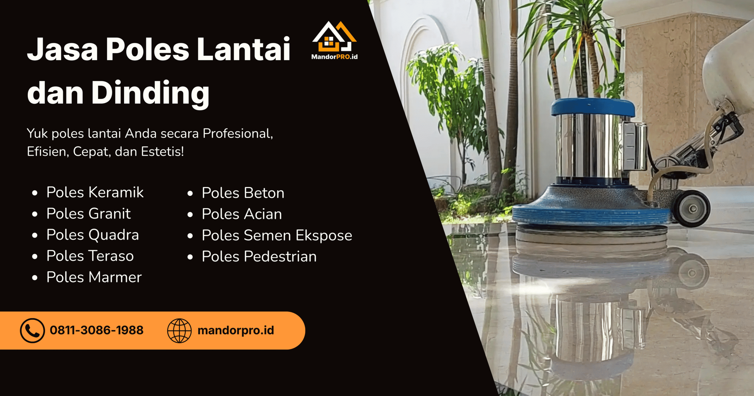 Cara Memoles Lantai Acian Agar Kembali Mengkilap dan Tips Merawatnya 5 jasa poles lantai dan dinding