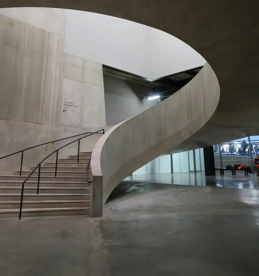 lantai polished concrete