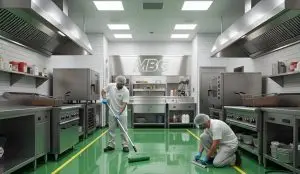 Hybrid Epoxy Self Levelling Food Grade Solusi Tepat untuk Dapur MBG, Berikut Alasannya! 2 epoxy dapur komersial