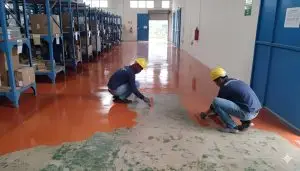 Epoxy Self Levelling, Solusi Kokoh, Rata, dan Estetik untuk Lantai Baru Gedung Anda! 3 epoxy lantai gudang