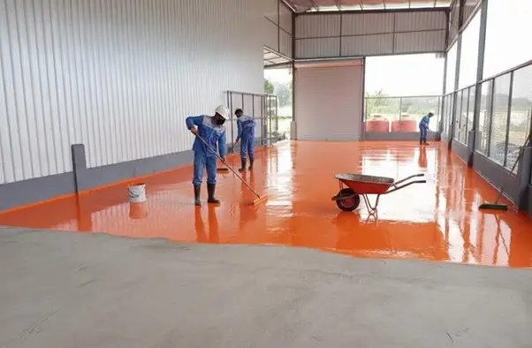 ilustrasi epoxy lantai