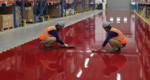 ilustrasi lantai epoxy