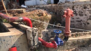 Pemasangan Hydrant Pillar Two Way