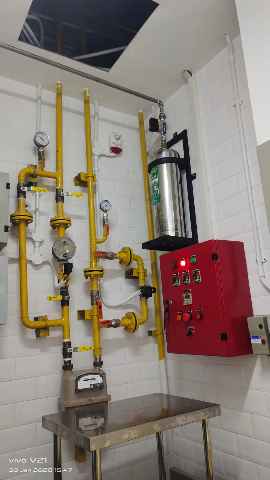 Intalasi Kitchen Fire Suppression System